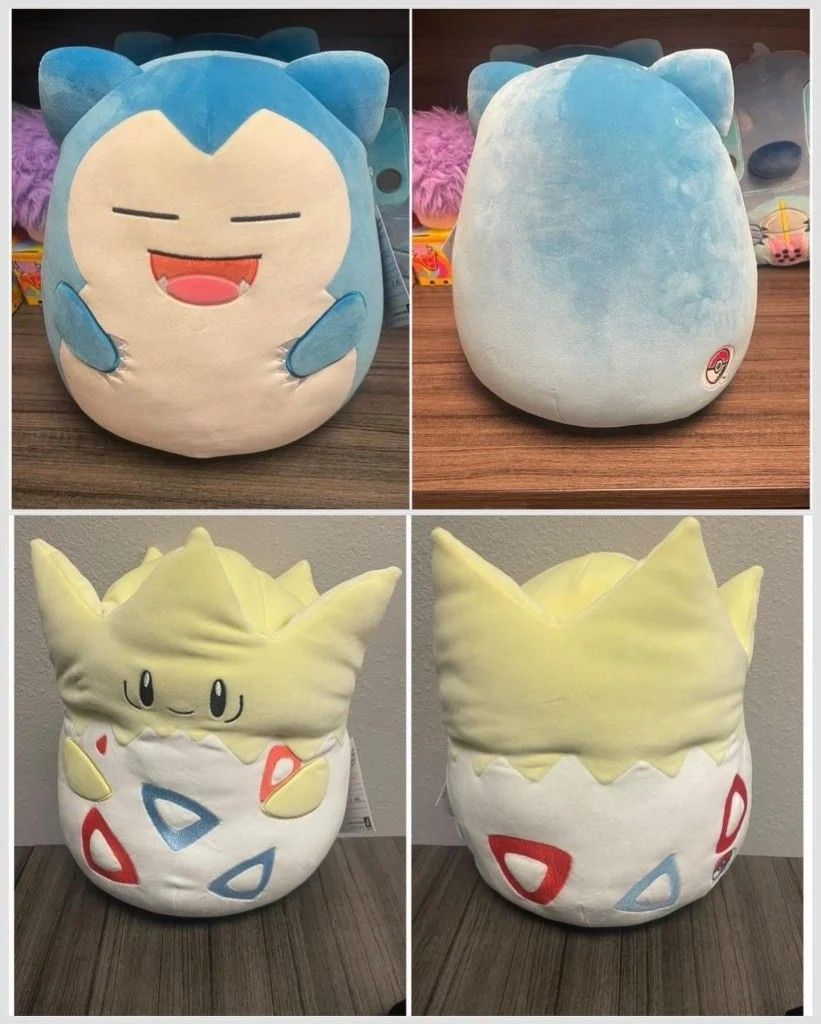 pokemon-squishmallow-togepi-snorlax