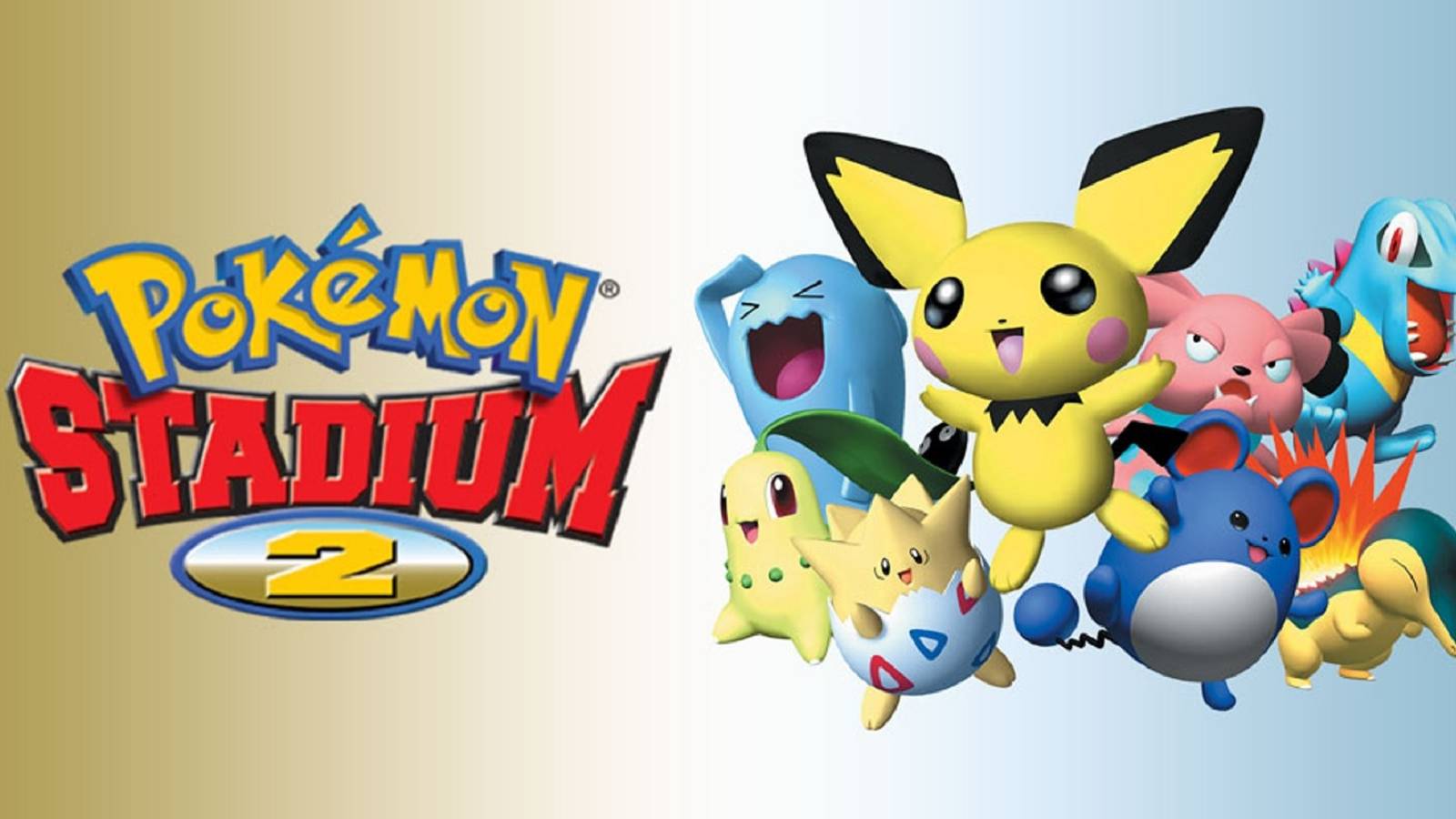 pokemon stadium 2 key art
