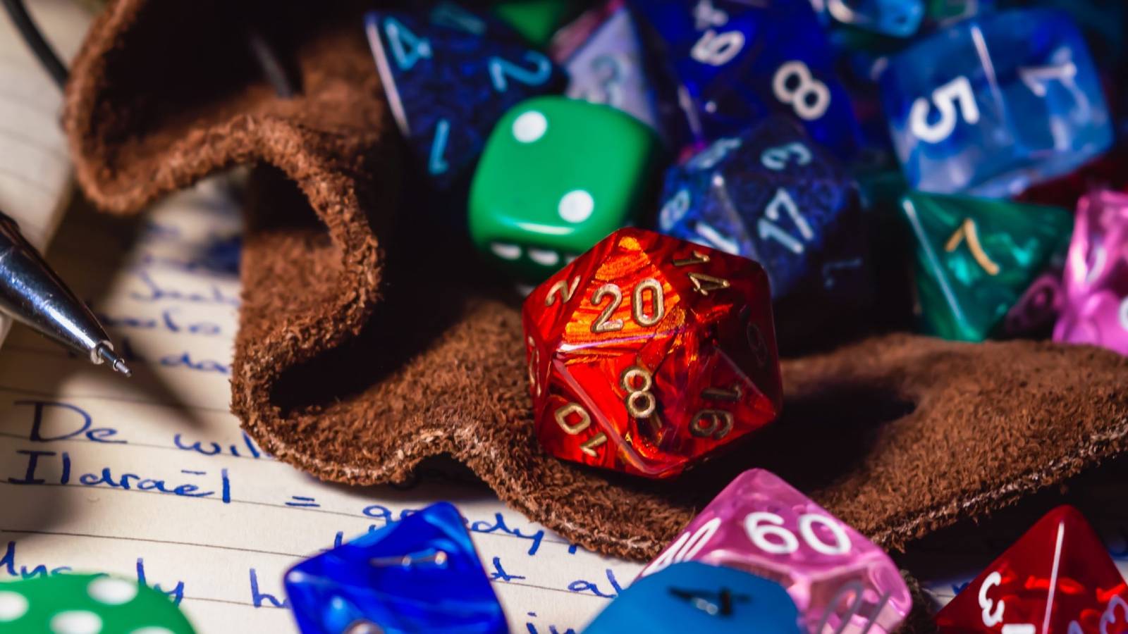 dungeons and dragons ttrpg dice bag