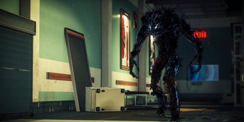 A typhon stalks a corridor in Prey