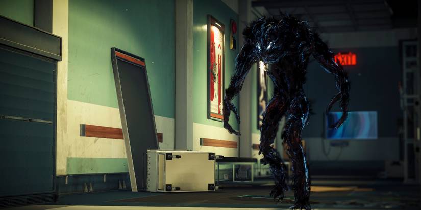 A typhon stalks a corridor in Prey