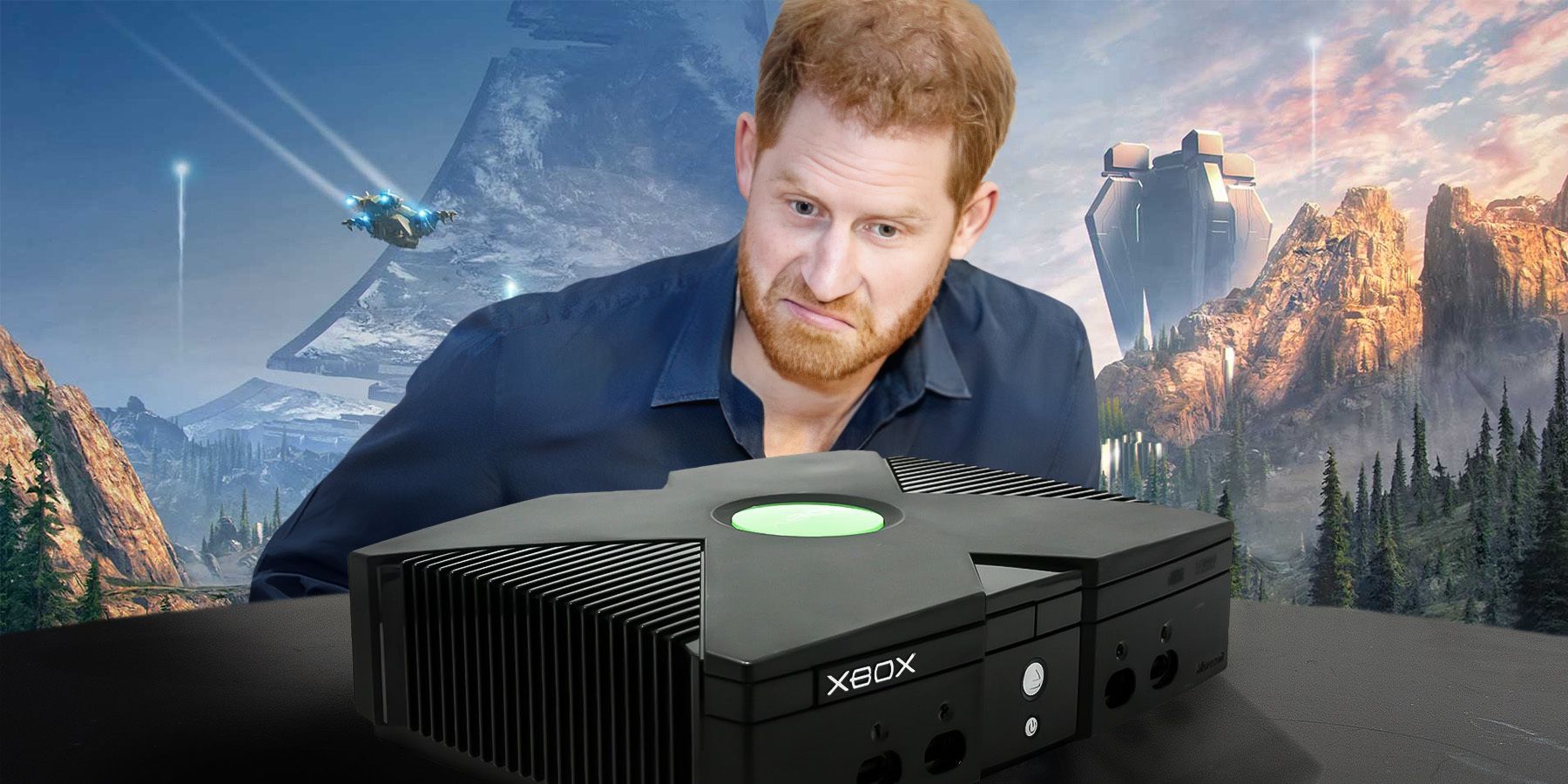 prince harry xbox console