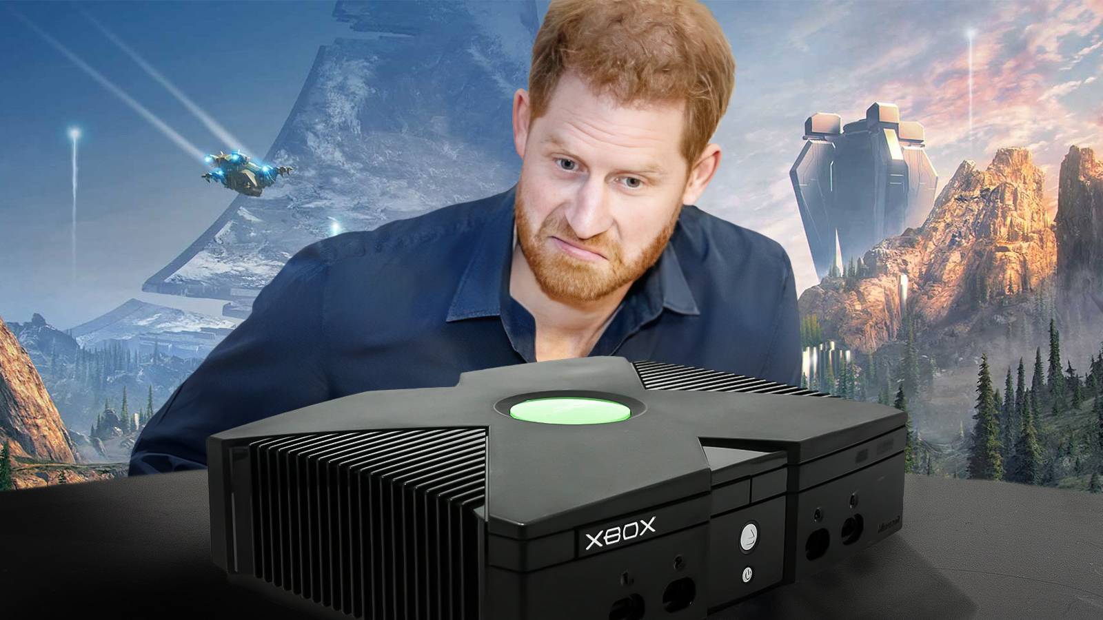prince harry xbox console