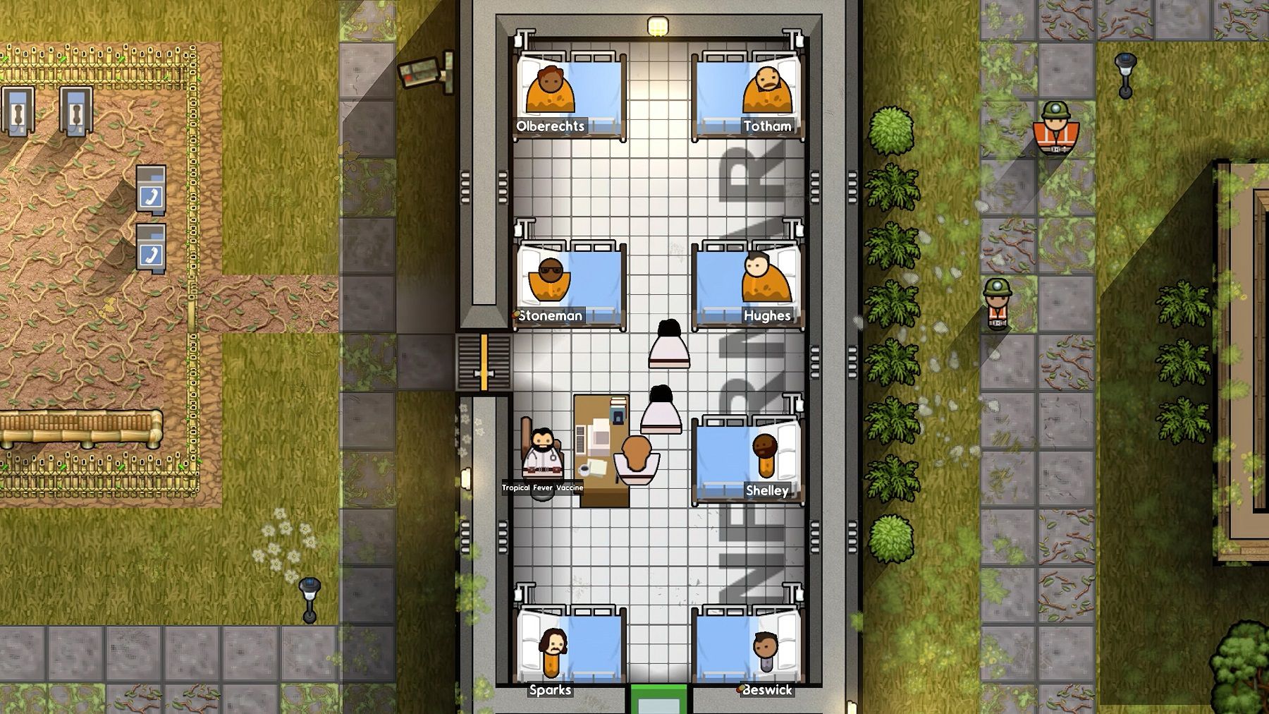 prison architect jungle fever gameplay