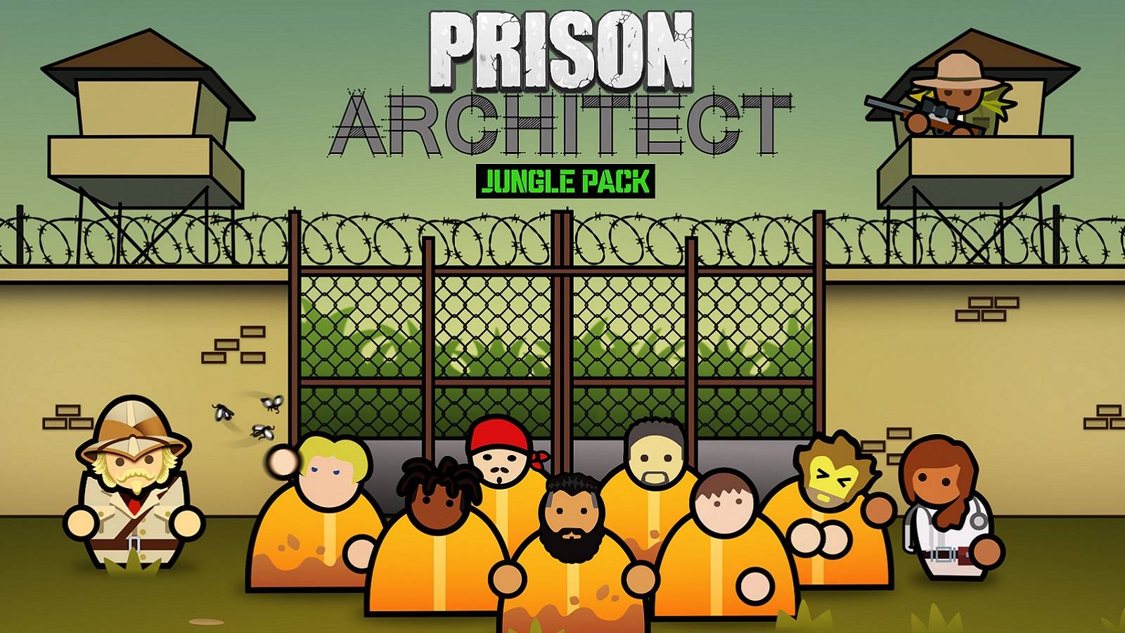 prison architect jungle pack key art-1