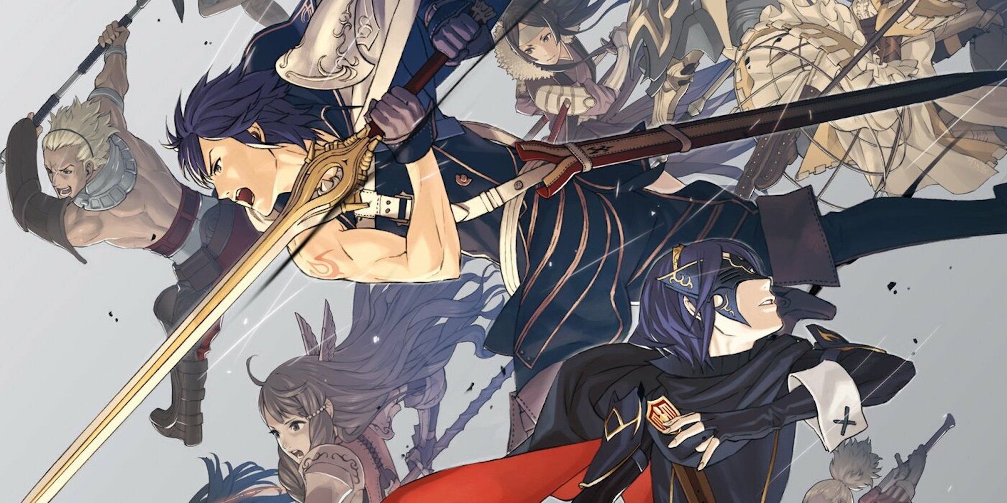 Promo art featuring characters in Fire Emblem-Awakening