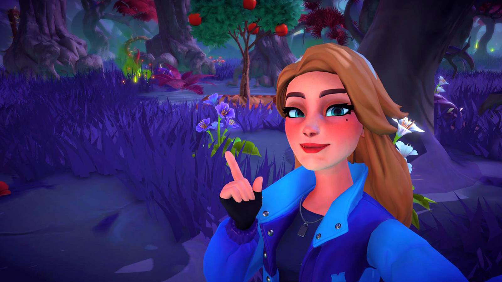 purple impatiens in disney dreamlight valley