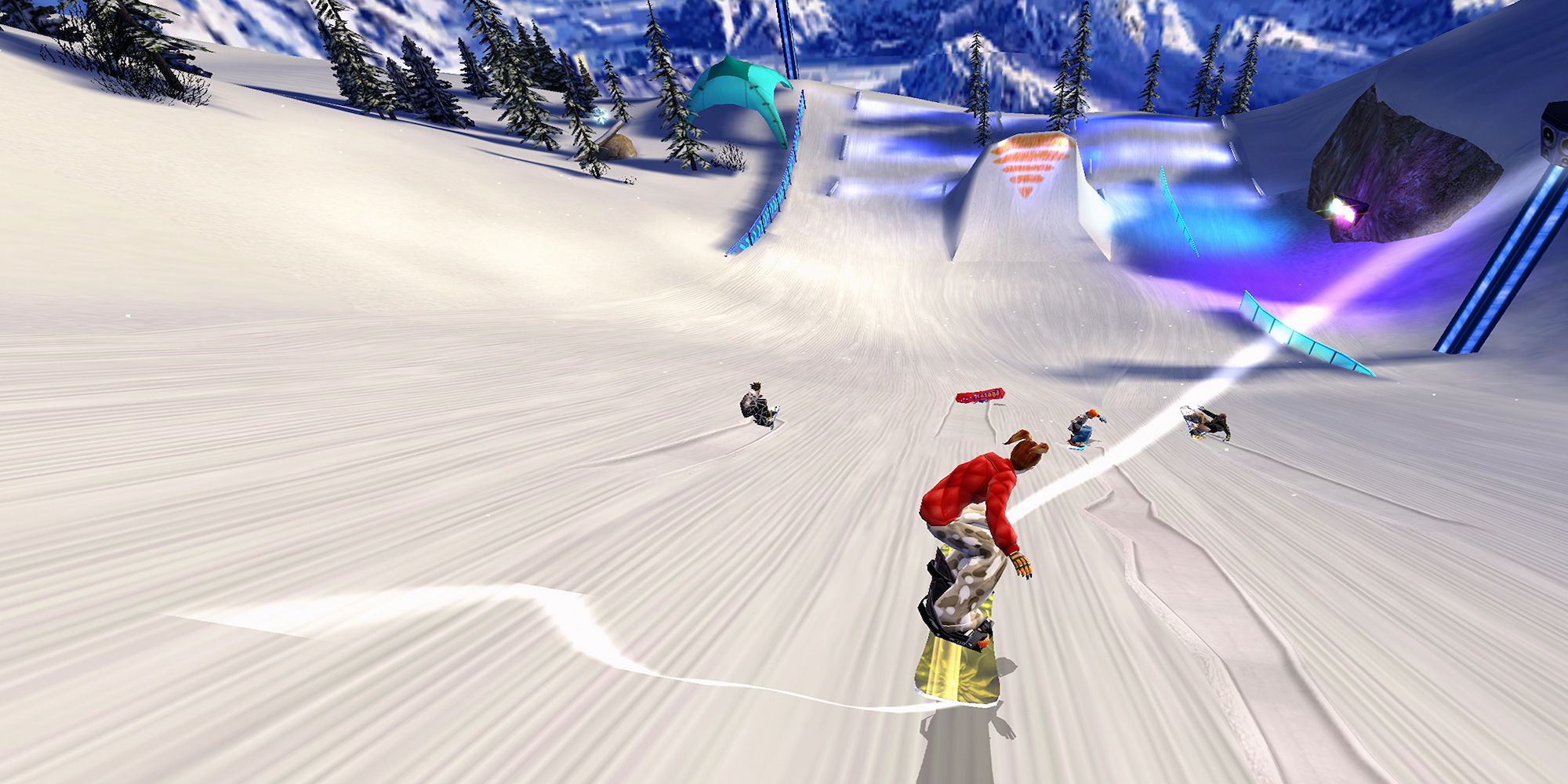 Racing in SSX 3