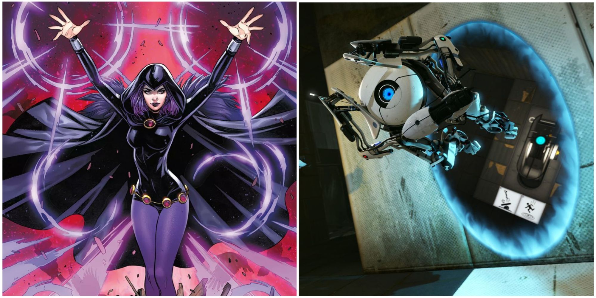 Raven in DC Comics and Portal