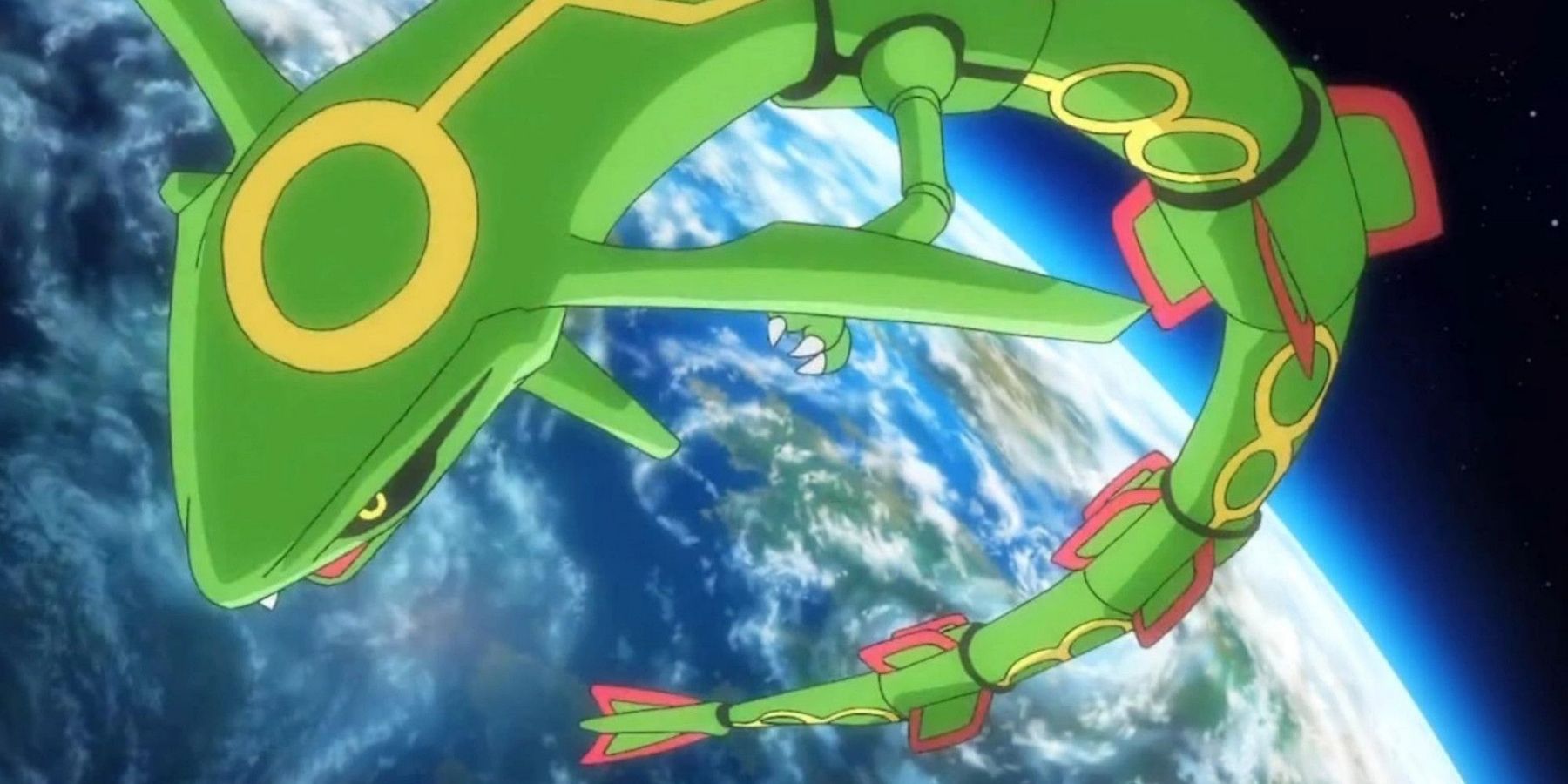 pokemon - rayquaza in pokemon the series sun and moon anime