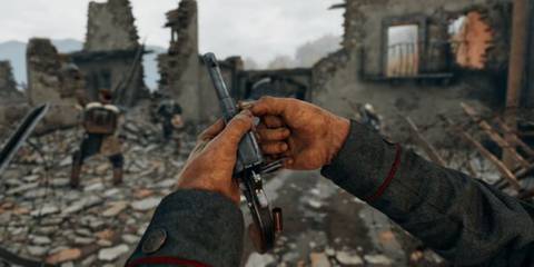 reichsrevolver in isonzo