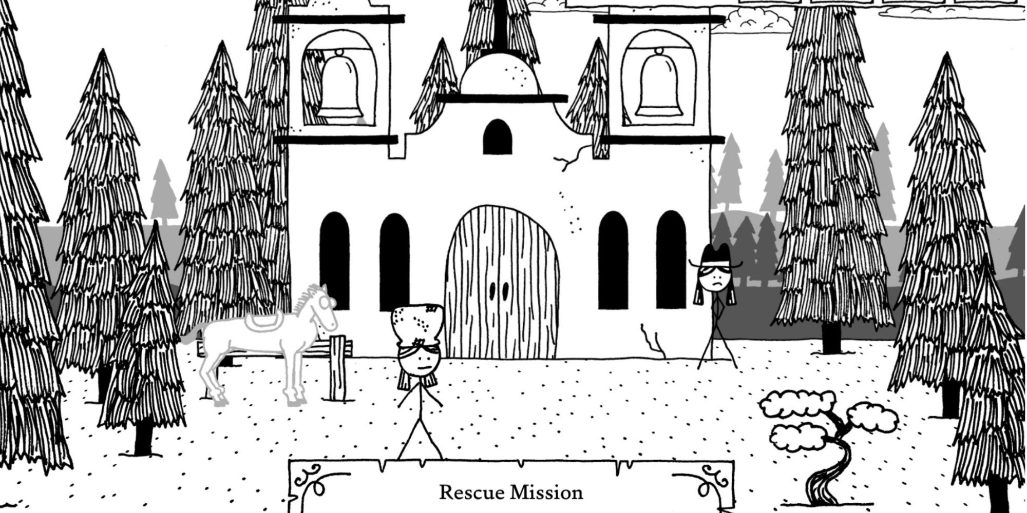 Rescue Mission West of loathing exterior