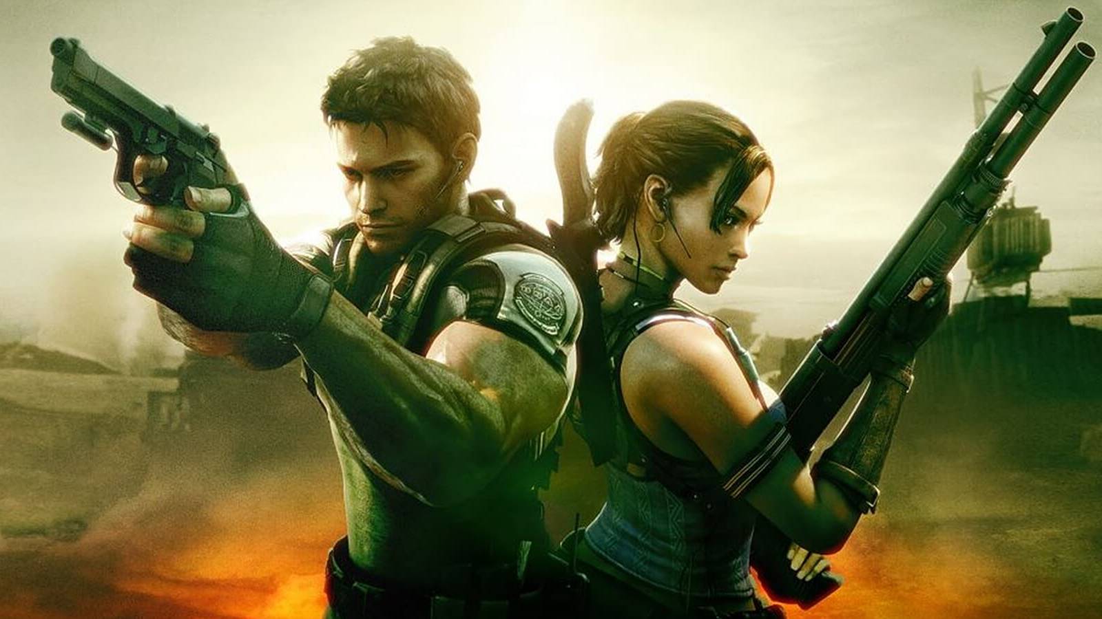 resident evil 5 leon sheva