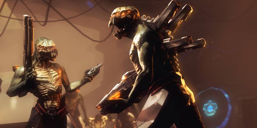 Chimera aliens screaming in Resistance