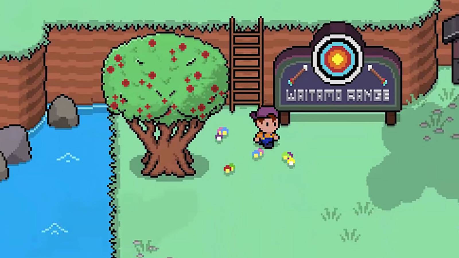 screenshot of grass area in reverie