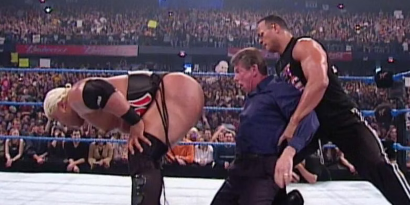 rikishi vince mcmahon dwayne johnson rock