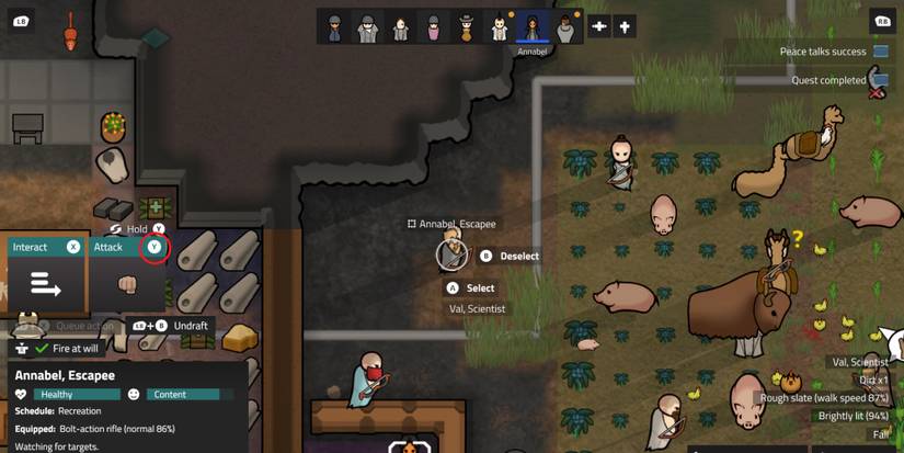 rimworld attacking raiders