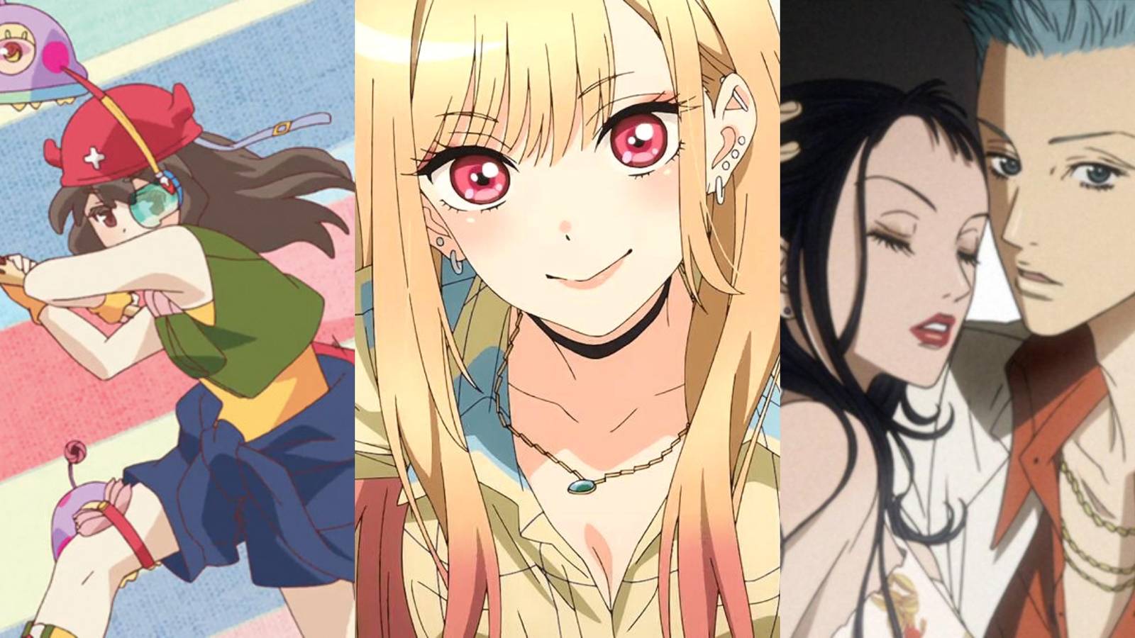 Rito in Urahara, Marin in My Dress-Up Darling, Yukari and George in Paradise Kiss