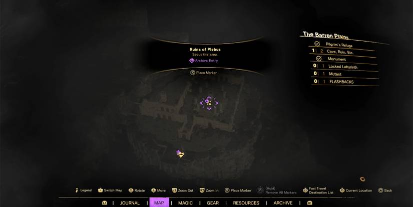 ruins of plebus in forspoken