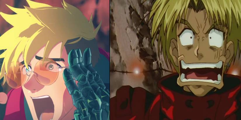 Running Man – Trigun TRIGUN STAMPEDE comparison