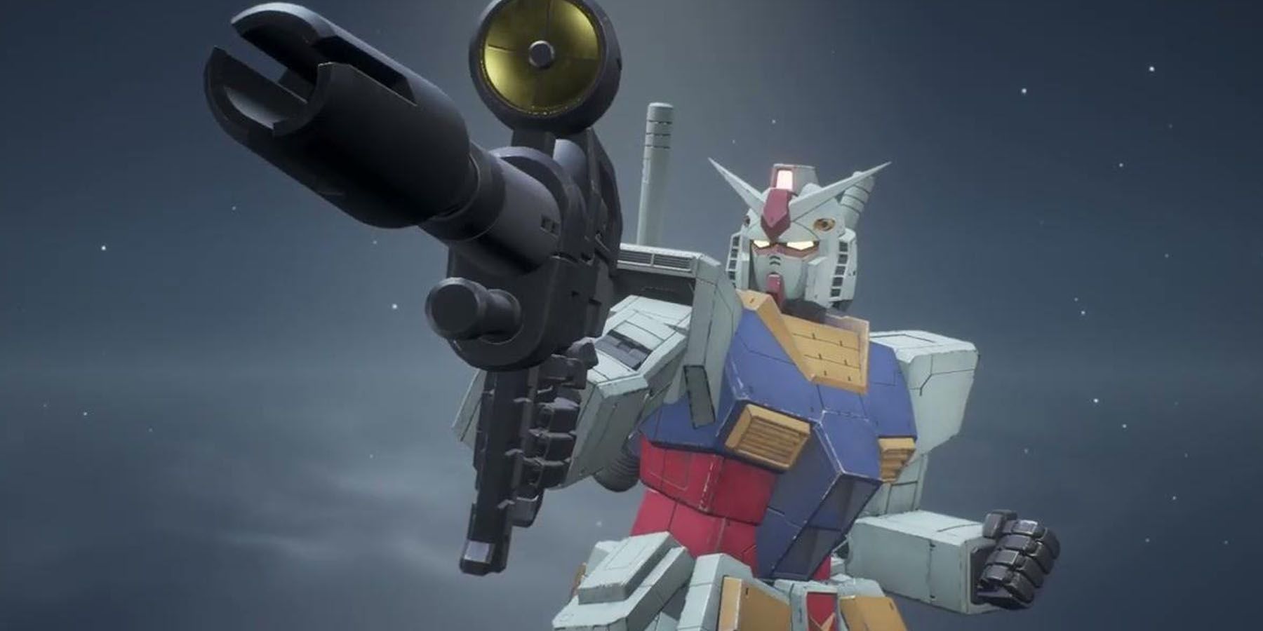 RX-78-2 Gundam with a blaster