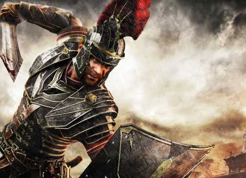 Lead character Marius in combat in ryse son of rome