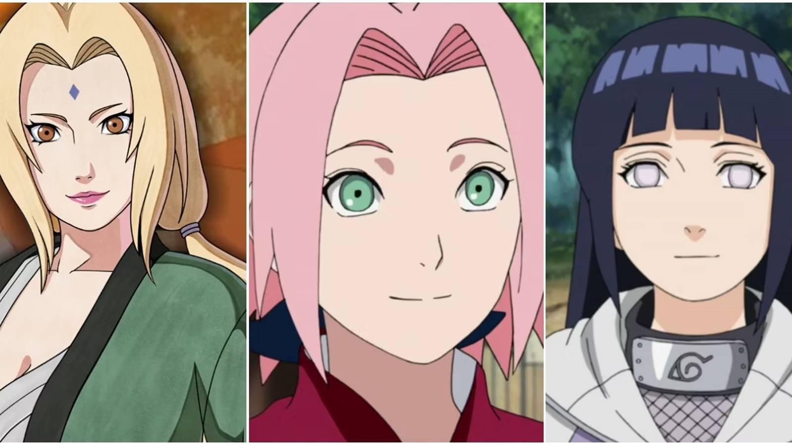 Sakura Tsunade Hinata