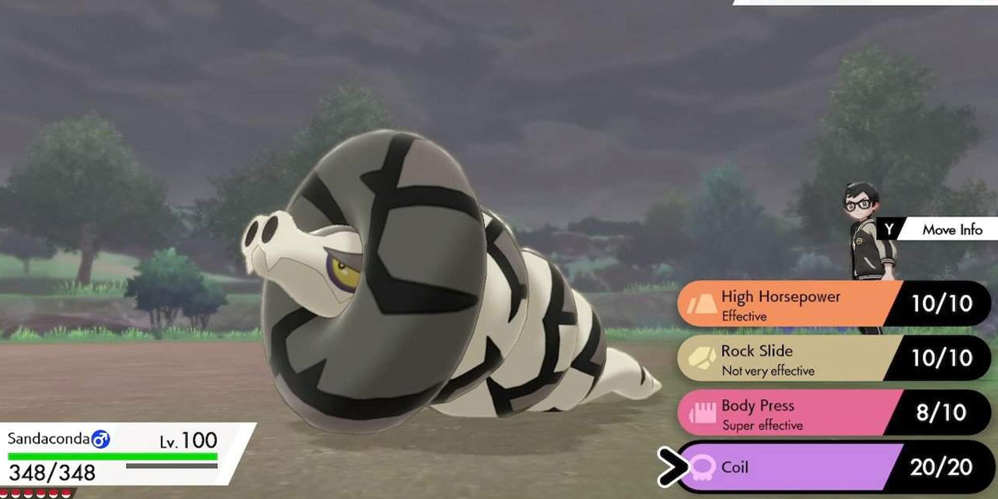 Sandacondo In Pokemon Sword & Shield