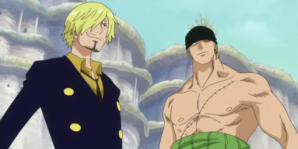 Sanji and Zoro together