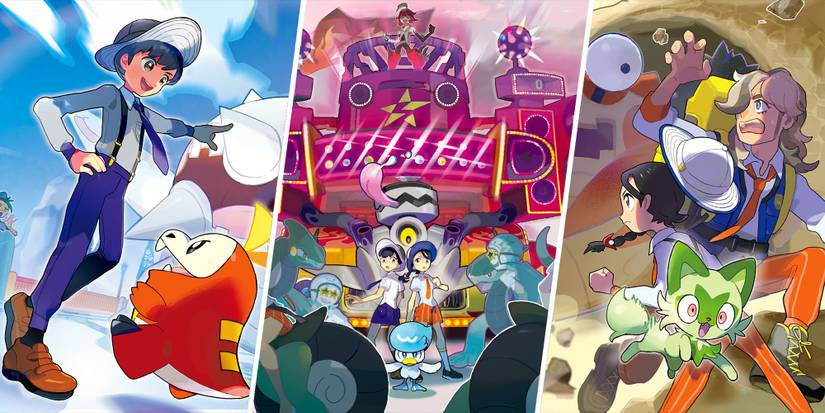 Gym battle, raid, and titan battle in Pokemon Scarlet and Violet