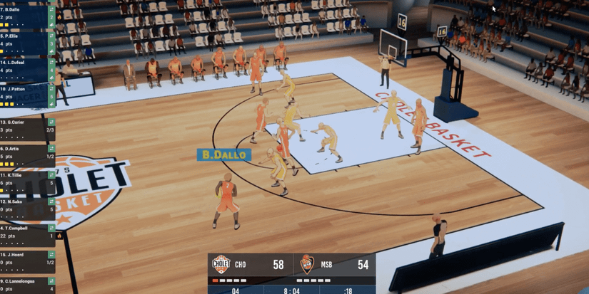 Pro Basketball Manager 2023 gameplay