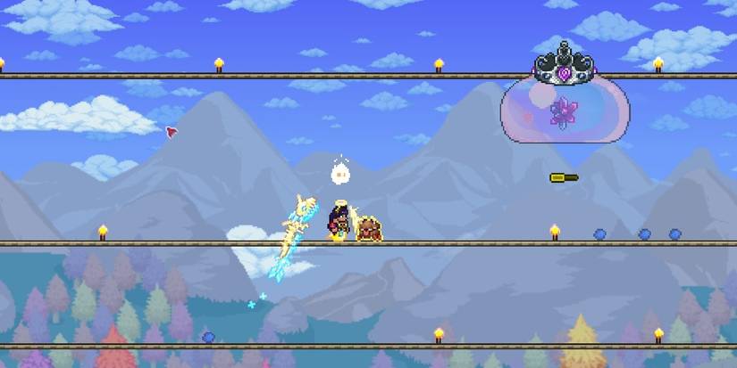 Terraria, Queen Slime fight