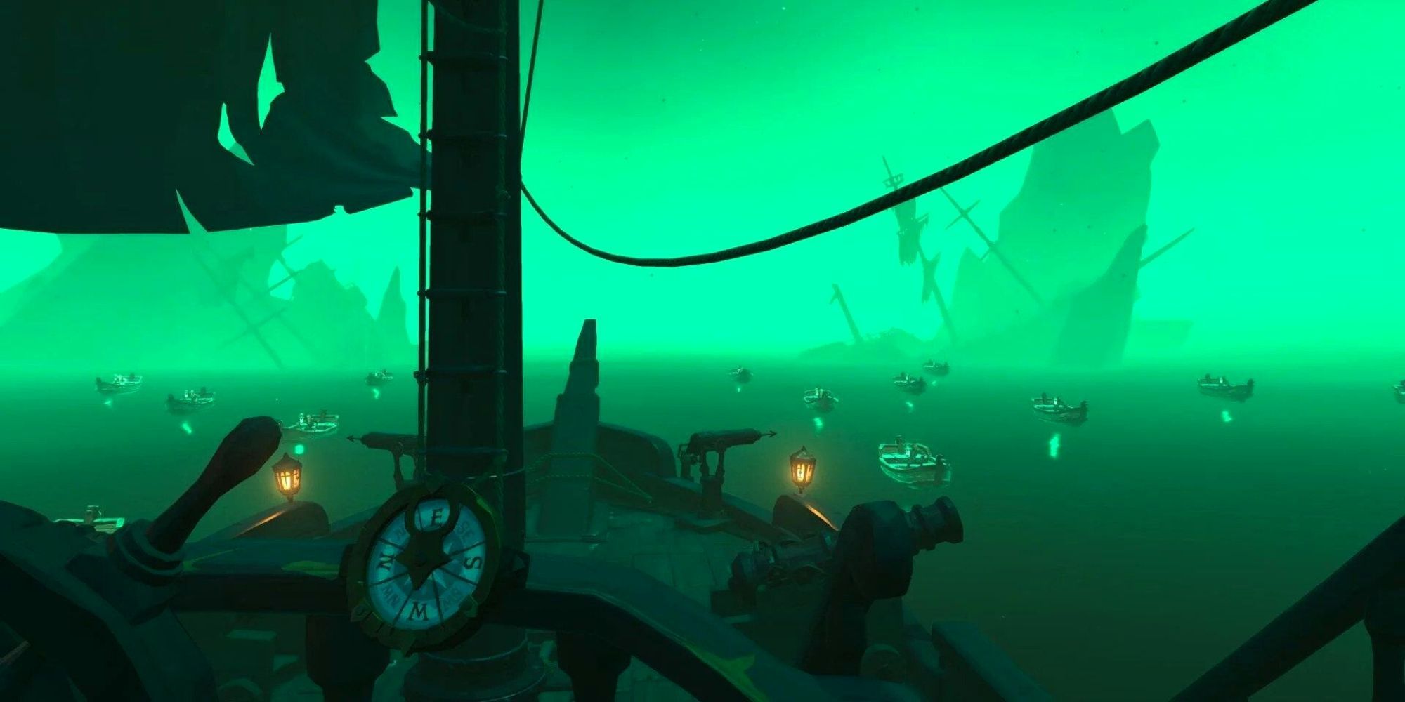 The Sea of the Damned in A Pirate's Life update in Sea of Thieves