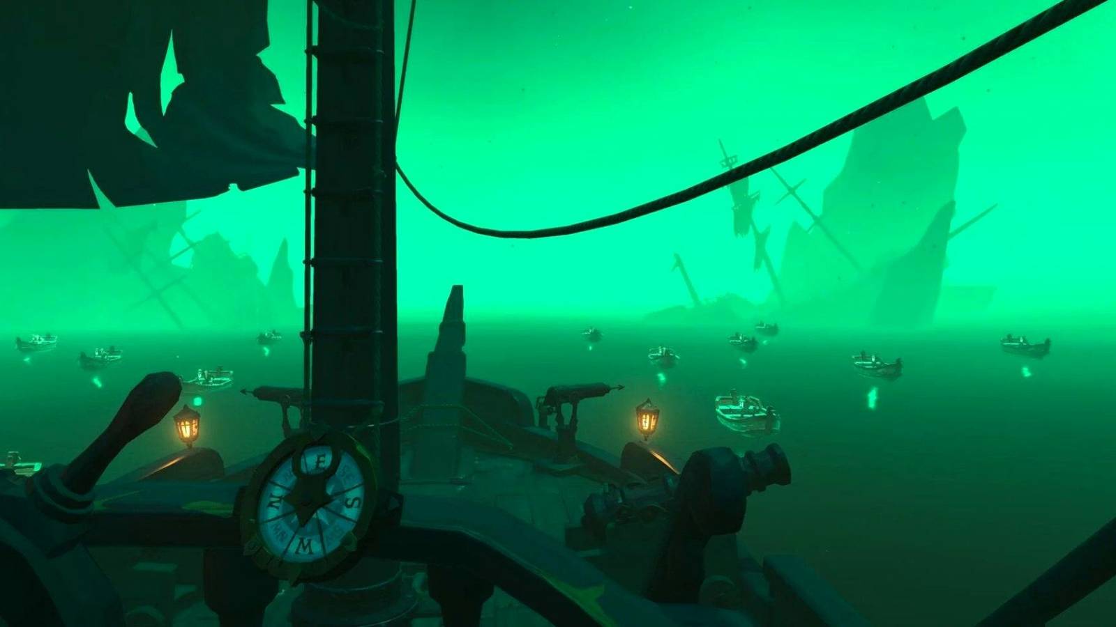 The Sea of the Damned in A Pirate's Life update in Sea of Thieves