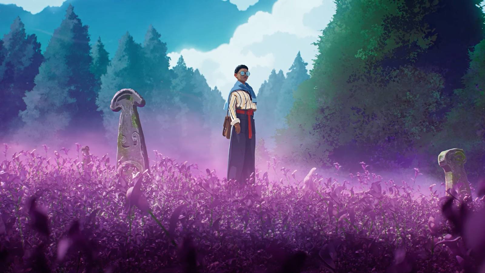 protagonist photographer Season A Letter to the future purple flower