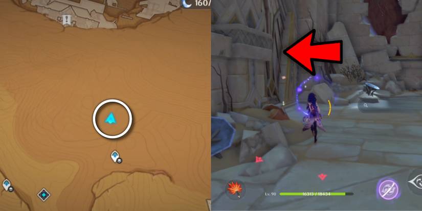 second location to use the mysterious slate in genshin impact