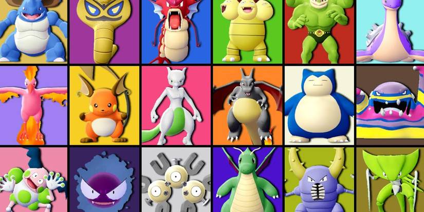 Various Gen 1 Shiny Pokemon