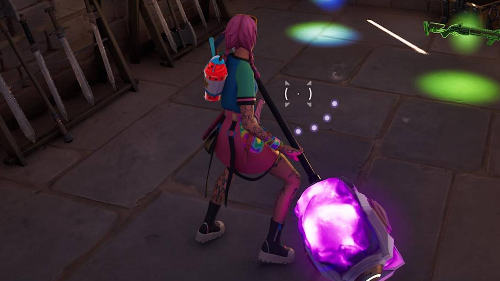 using a shockwave hammer in fortnite