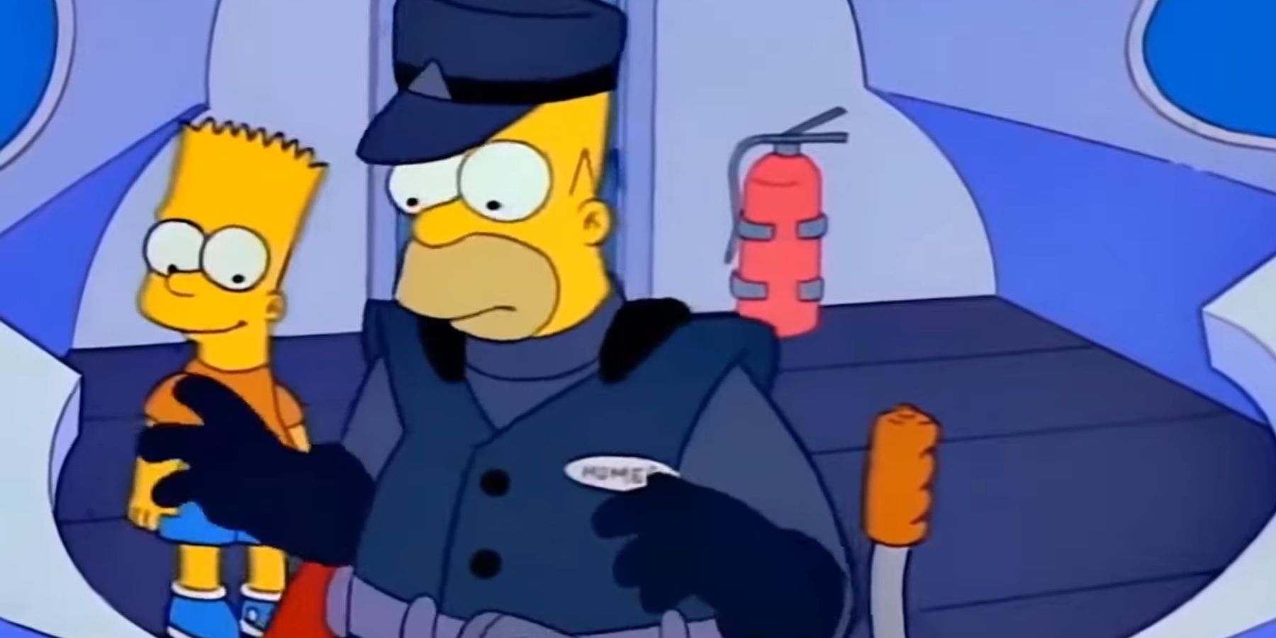 Simpsons Homer Rail Conductor
