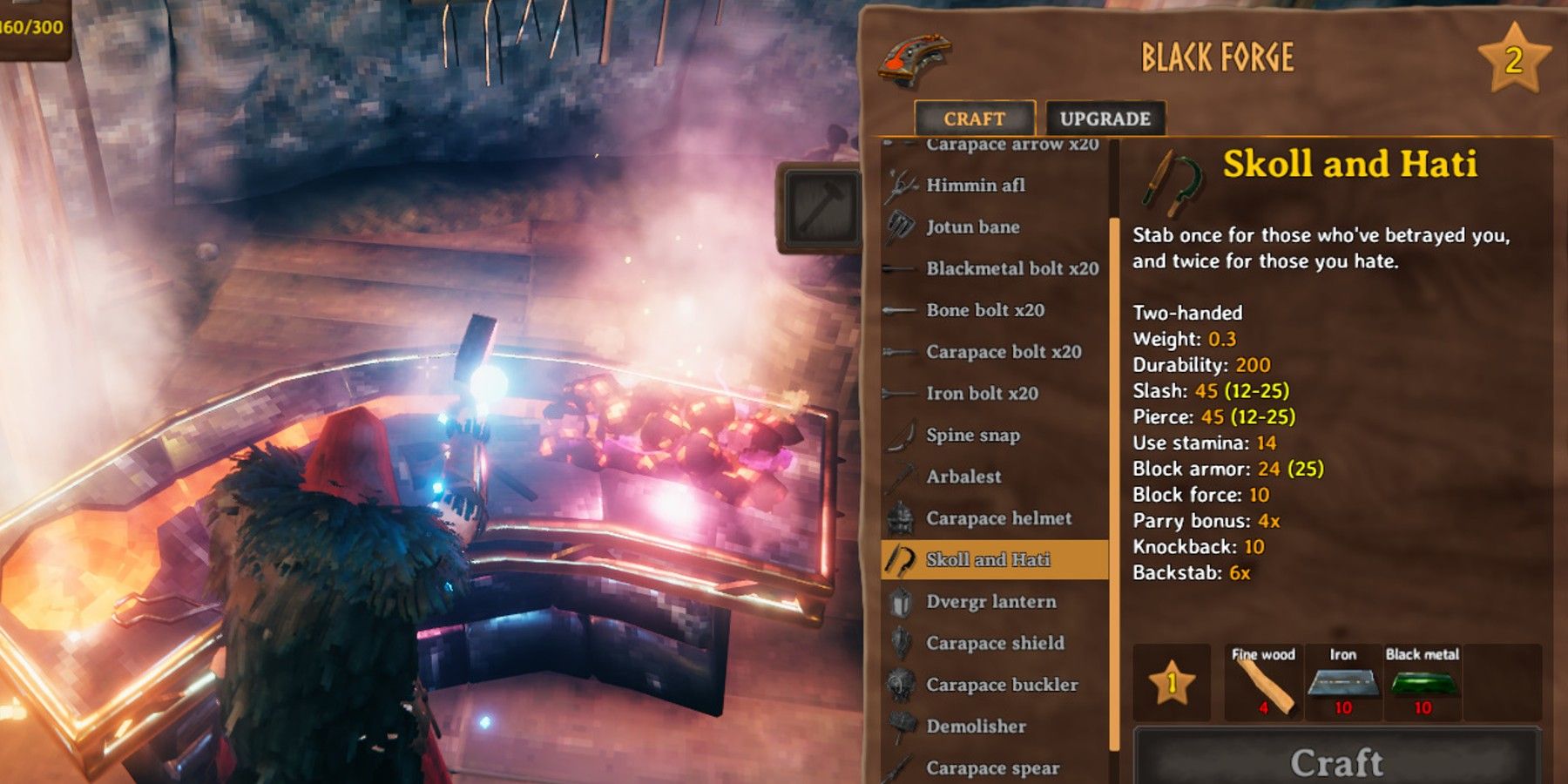 skoll and hait recipe in valheim