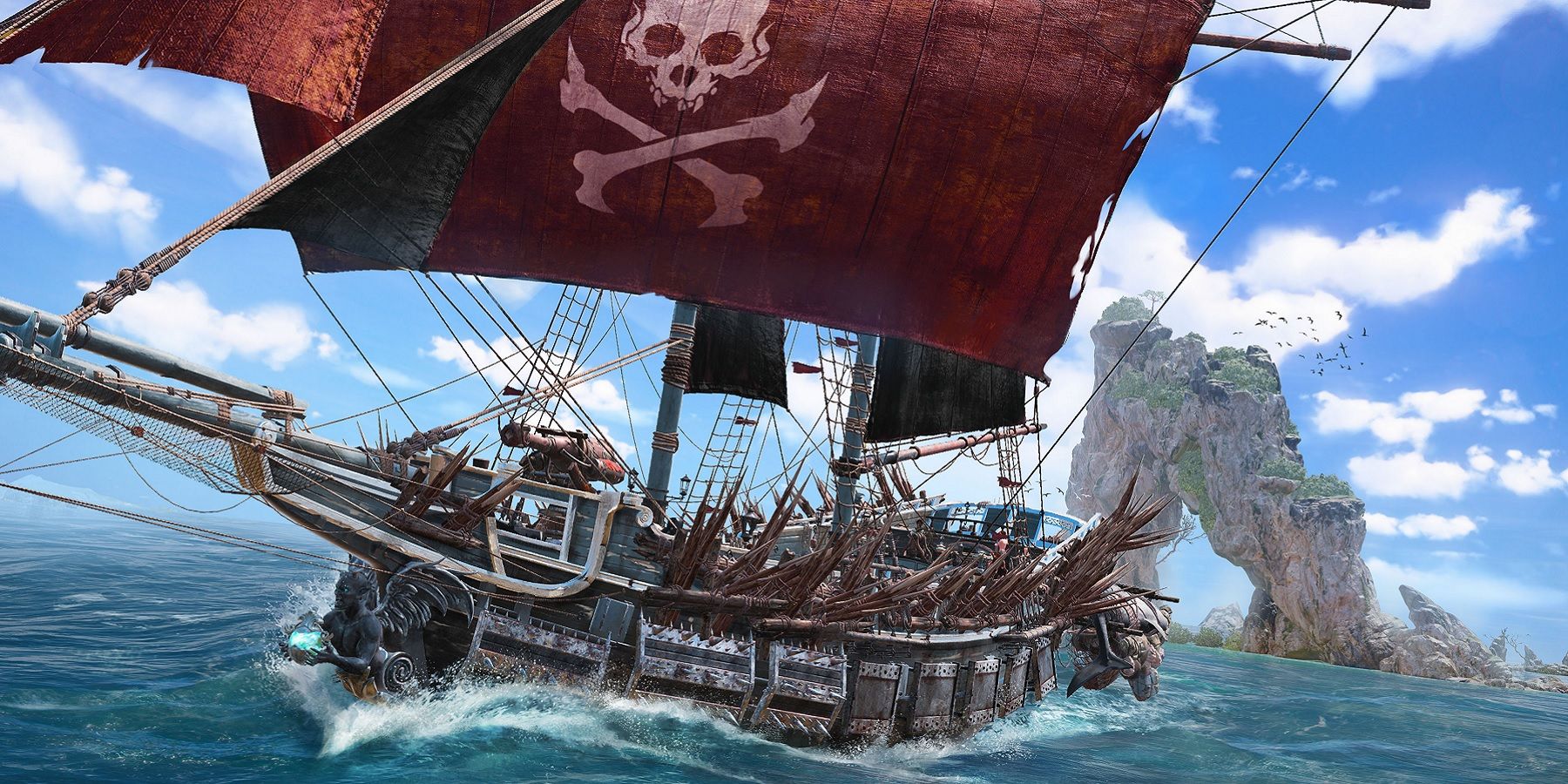 kapal bajak laut tengkorak dan tulang