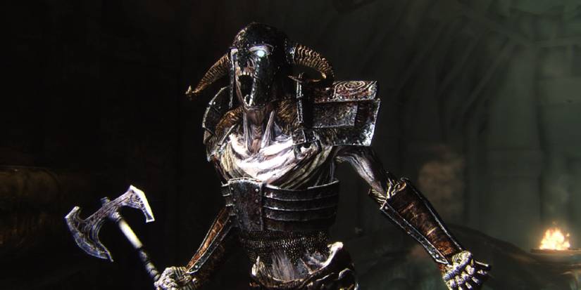 skyrim draugr killing itself trap