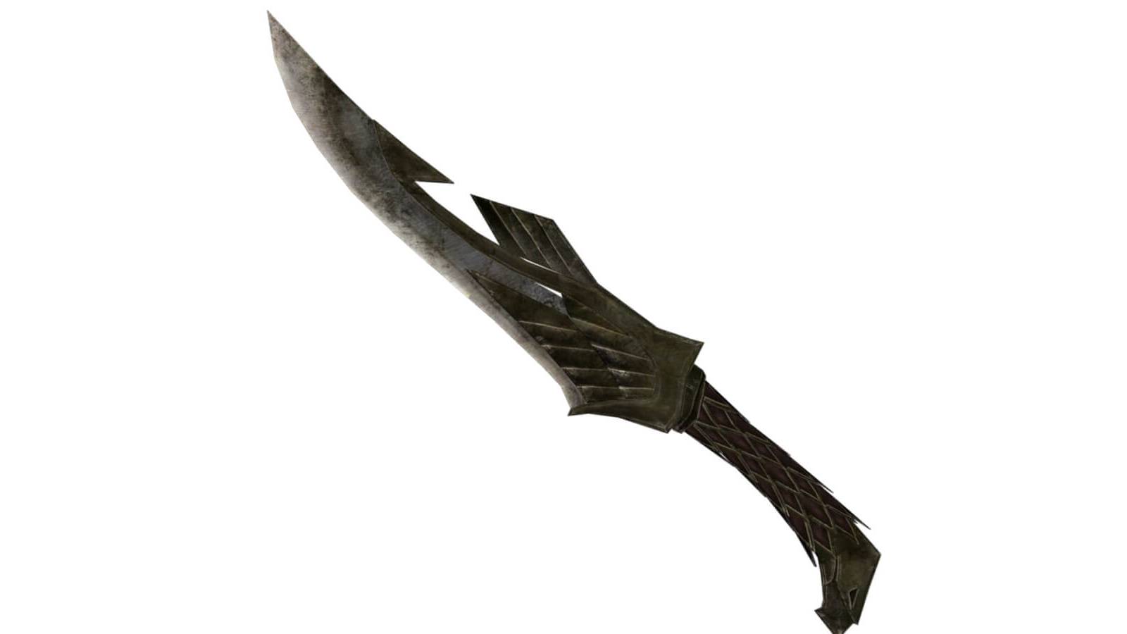skyrim elven dagger
