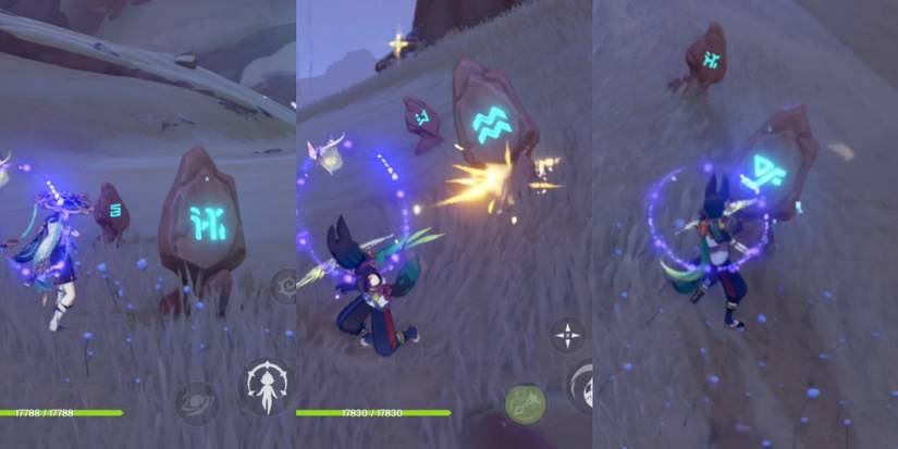 solving the weathered obelisks puzzle in genshin imapct