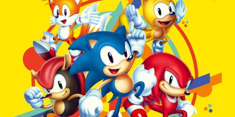 A group of characters in Sonic Mania