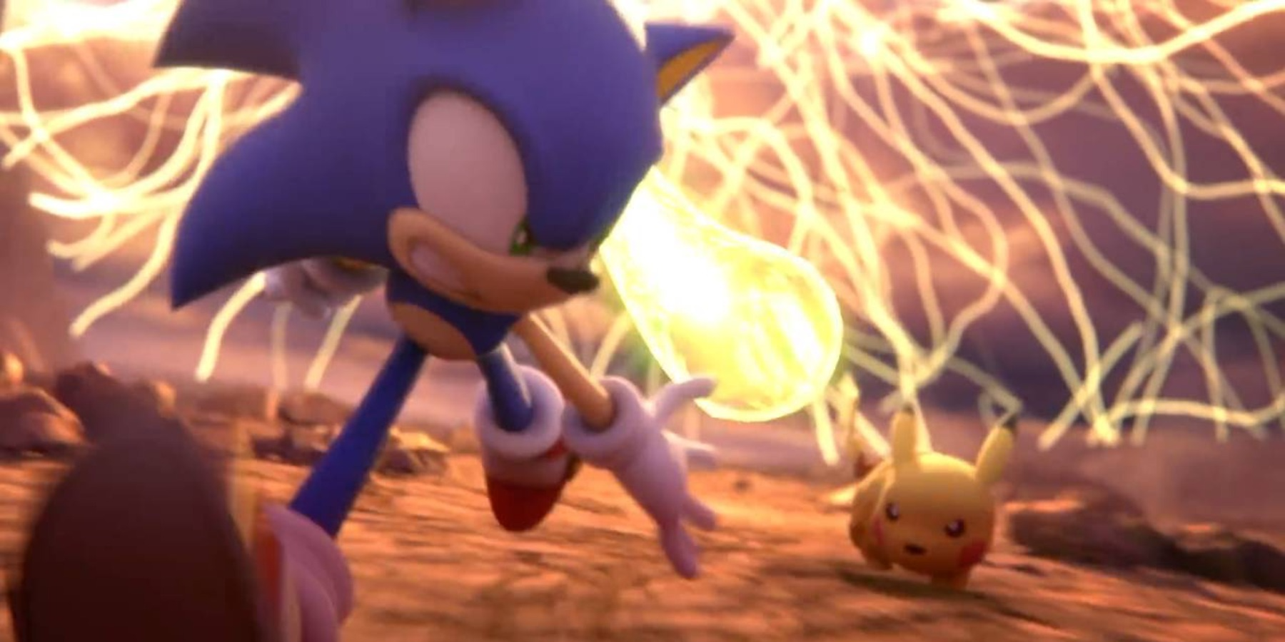 Sonic Pikachu Smash Bros.
