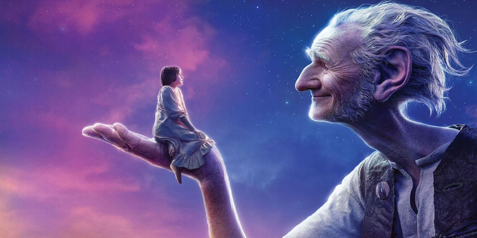 Sophie and the BFG in The BFG