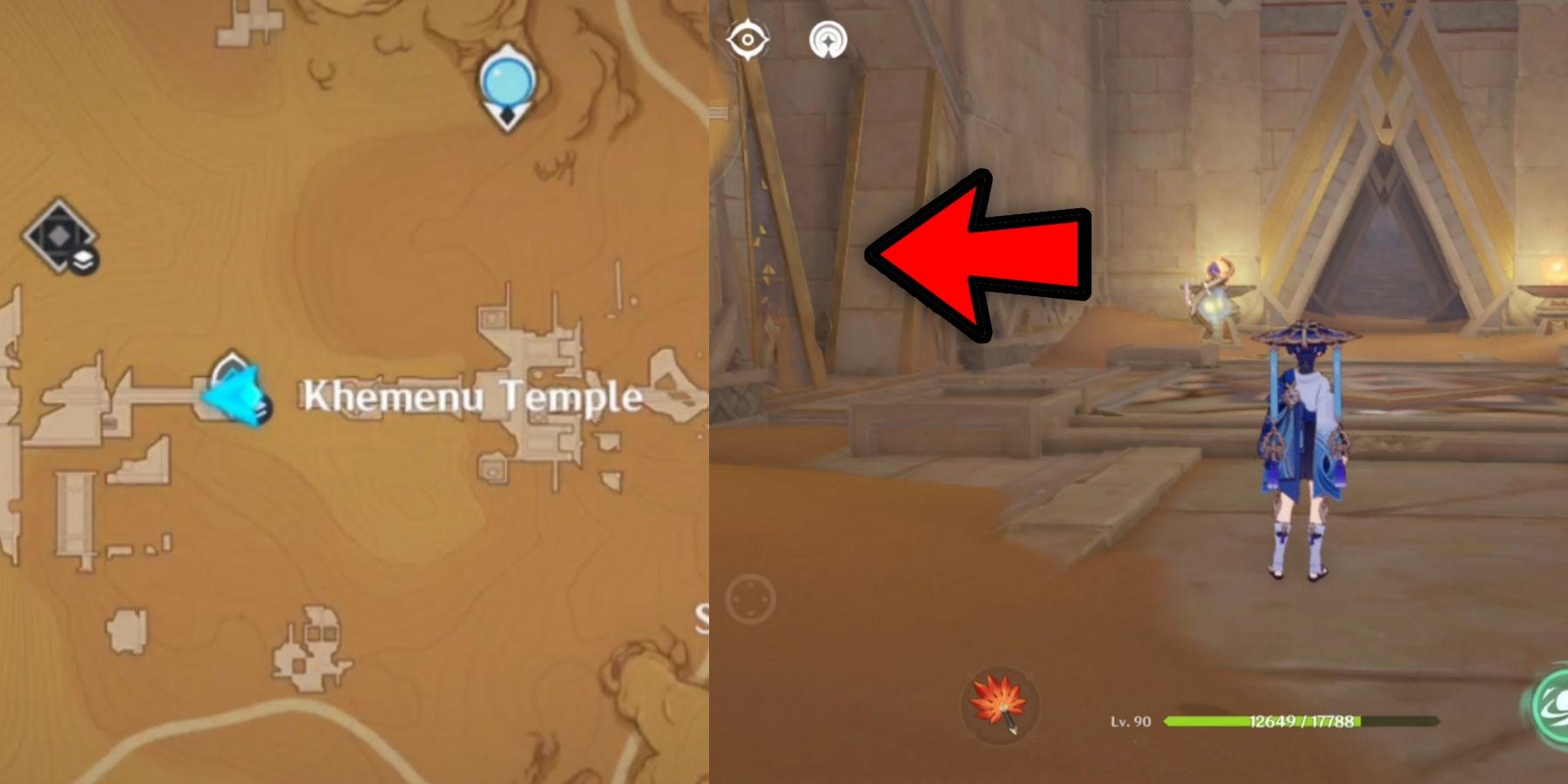 Genshin Impact All Activation Device Location For The Temple Of Gurabad