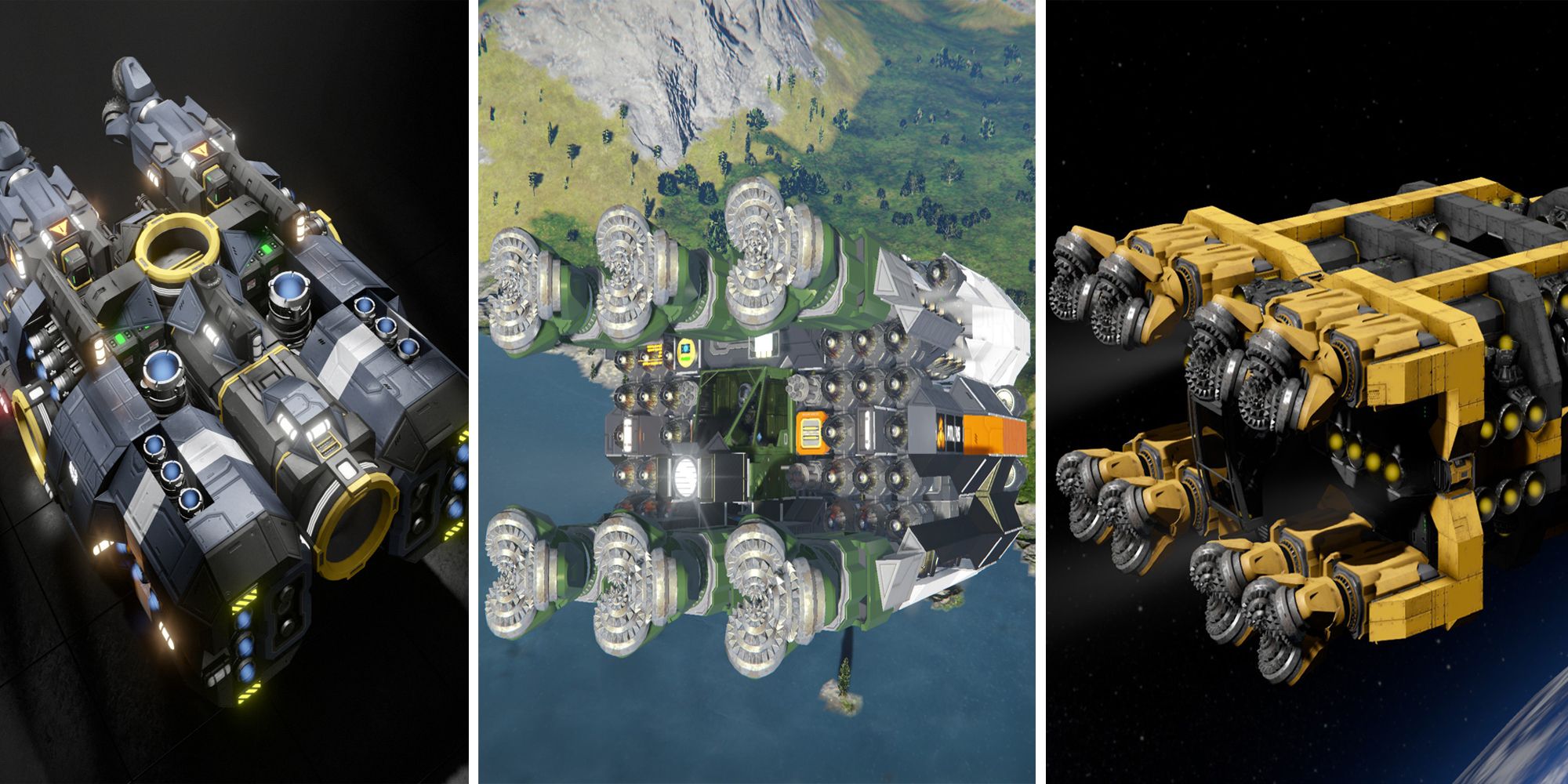 space engineers asteroid ship