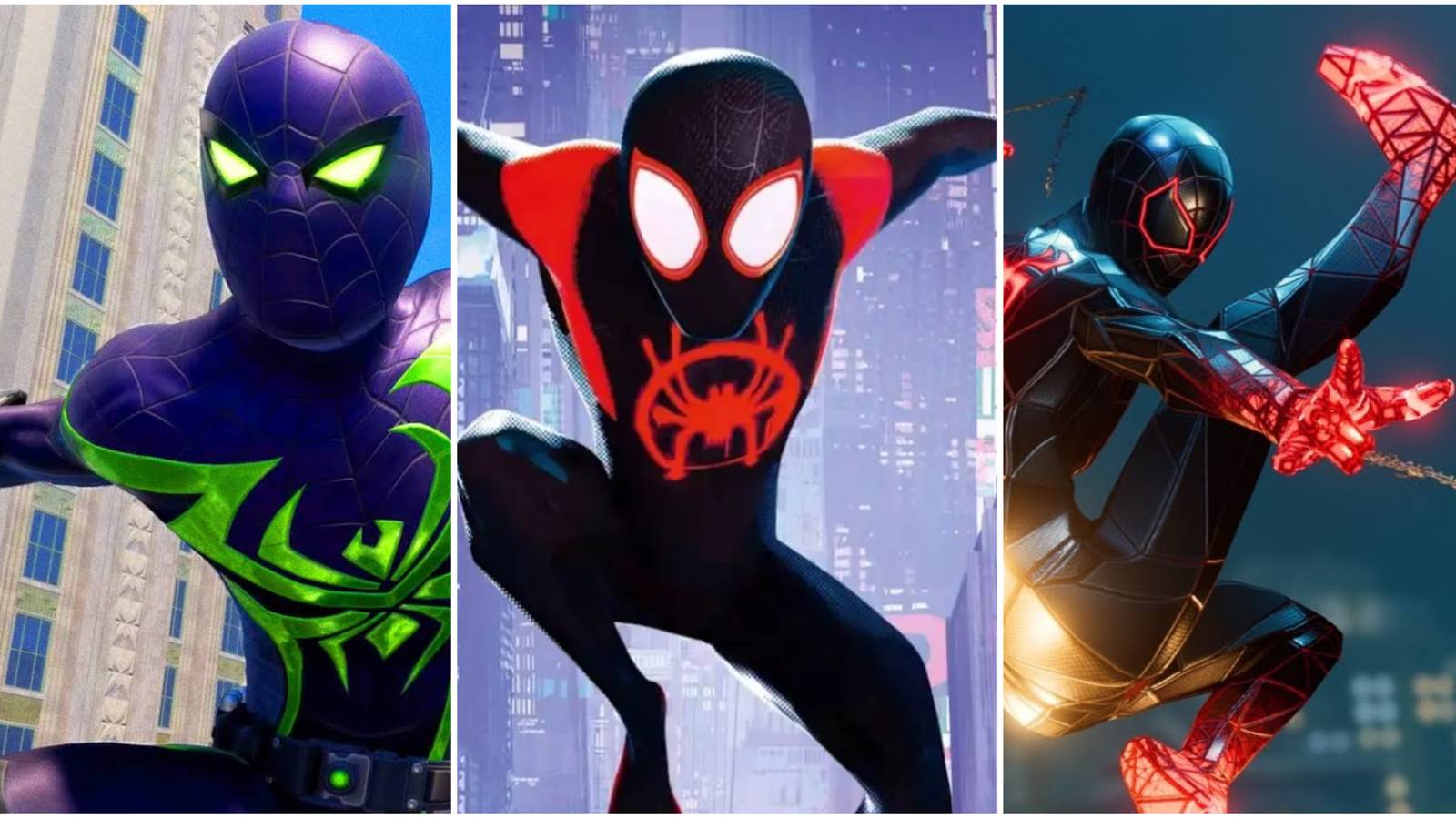Spider-Man Miles Morales Best Suits